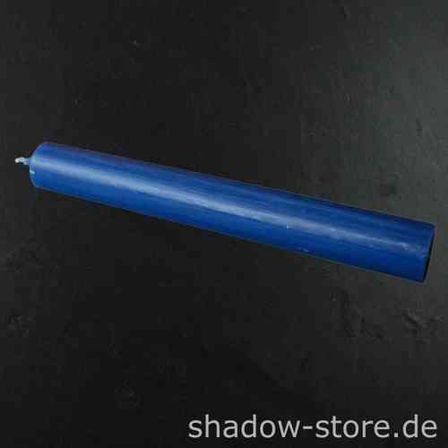 blaue Stabkerze 22 x 180 mm