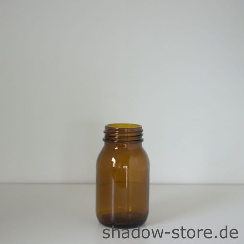 Weithals Flasche, 125 ml, GL 40, braun